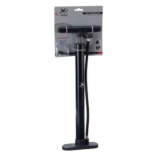 Εικόνα της Τρόμπα Δαπέδου Ποδηλάτου XQMAX 46cm Black CY8960090