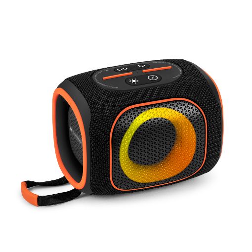 Εικόνα της Ηχείο Lamtech RGB Bluetooth 20W Black/Orange LAM980978
