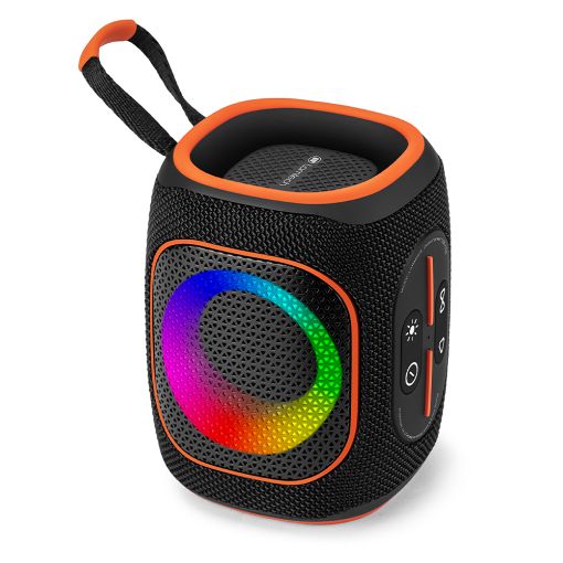 Εικόνα της Ηχείο Lamtech RGB Bluetooth 20W Black/Orange LAM980978