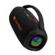 Εικόνα της Ηχείο Lamtech RGB Bluetooth με Ραδιόφωνο IPX6 20W Black/Orange LAM980961