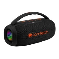 Εικόνα της Ηχείο Lamtech RGB Bluetooth με Ραδιόφωνο IPX6 20W Black/Orange LAM980961