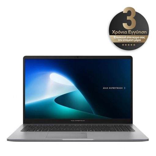 Εικόνα της Laptop Asus ExpertBook P1 P1503CVA-WB73C0X 15.6" Intel Core 7 240H 16GB 512GB SSD Win11 Pro Misty Grey 90NX0881-M02B80