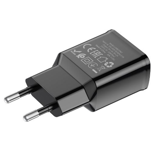 Εικόνα της Φορτιστής Lamtech USB-A QC3.0 18W Black LAM021943