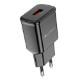 Εικόνα της Φορτιστής Lamtech USB-A QC3.0 18W Black LAM021943