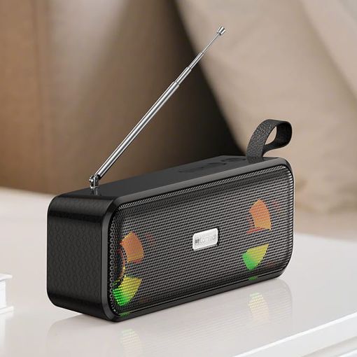 Εικόνα της Ηχείο Lamtech Bluetooth με Ραδιόφωνο 10W Black LAM980787