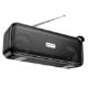 Εικόνα της Ηχείο Lamtech Bluetooth με Ραδιόφωνο 10W Black LAM980787