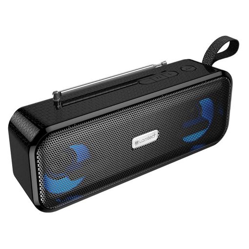 Εικόνα της Ηχείο Lamtech Bluetooth με Ραδιόφωνο 10W Black LAM980787