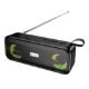 Εικόνα της Ηχείο Lamtech Bluetooth με Ραδιόφωνο 10W Black LAM980787