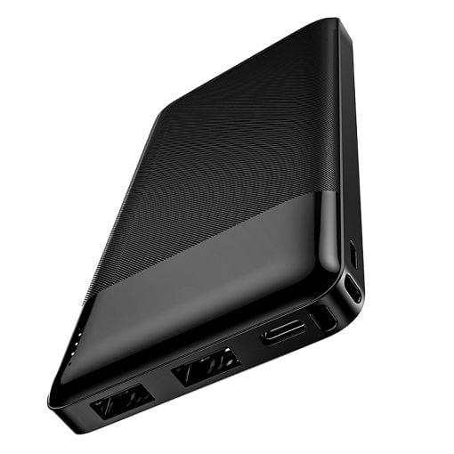 Εικόνα της Power Bank Lamtech 10000mAh 2x USB-A Black LAM980848