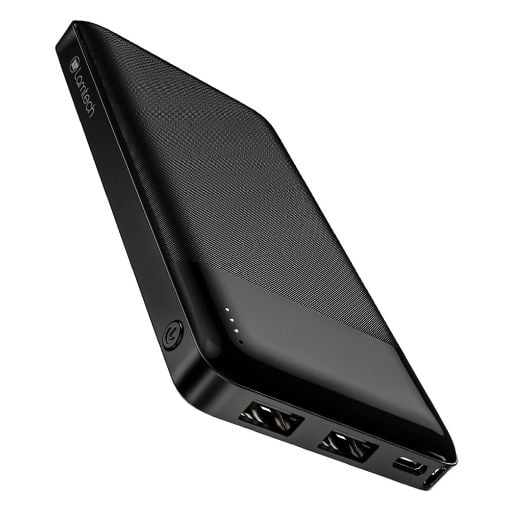 Εικόνα της Power Bank Lamtech 10000mAh 2x USB-A Black LAM980848