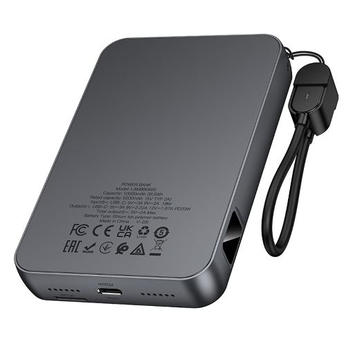 Εικόνα της Lamtech Game Console με 15000 Παιχνίδια & Power Bank 10000mAh Black LAM980855