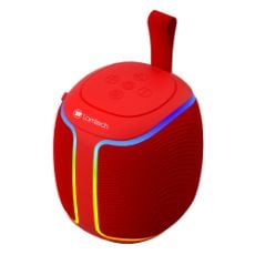 Εικόνα της Ηχείο Lamtech RGB Bluetooth με Ραδιόφωνο 5W Red LAM981005