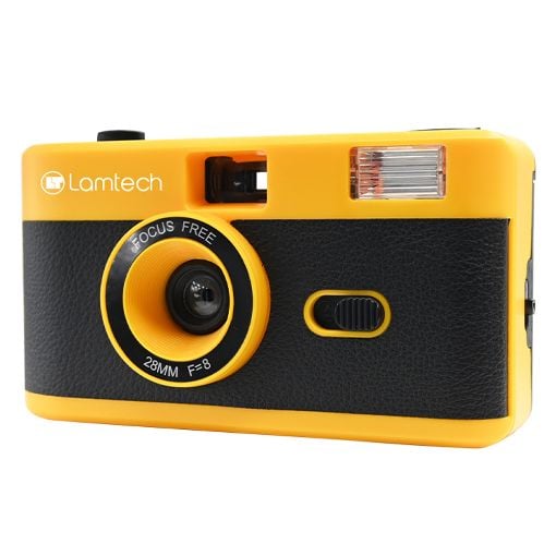 Εικόνα της Film Camera Lamtech 35mm με Flash Yellow LAM981029