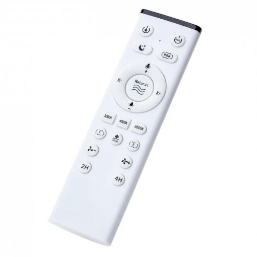 Εικόνα της Ανεμιστήρας Οροφής Brilliant Mondello 41.5 cm με LED Φωτισμό RGBW 2700-6500K & Τηλεχειριστήριο 26W Black G80915/05