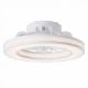 Εικόνα της Ανεμιστήρας Οροφής Brilliant Mondello 41.5 cm με LED Φωτισμό RGBW 2700-6500K & Τηλεχειριστήριο 26W White G80915/05