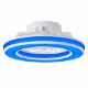 Εικόνα της Ανεμιστήρας Οροφής Brilliant Mondello 41.5 cm με LED Φωτισμό RGBW 2700-6500K & Τηλεχειριστήριο 26W White G80915/05