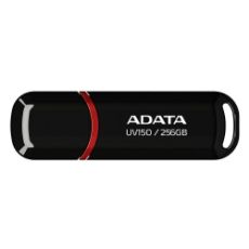 Εικόνα της Adata UV150 USB 3.2 Type-A Flash Drive 256GB Black AUV150-256G-RBK