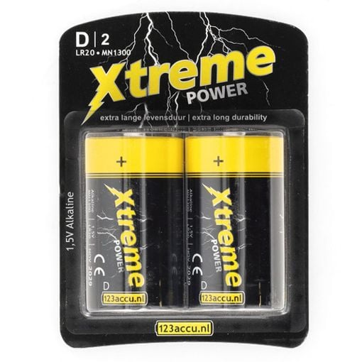 Εικόνα της Αλκαλικές Μπαταρίες WS Xtreme Power D LR20 2τμχ