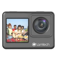 Εικόνα της Action Camera Lamtech EIS Dual Screen 8K Wi-Fi Black LAM981067