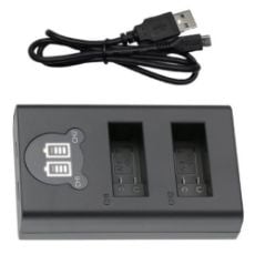 Εικόνα της Φορτιστής Μπαταριών WS Xtreme Power για GoPro SPBL1B / AHDBT-901 2 Θέσεων με USB-C 5V 0.7A