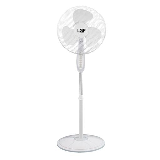 Εικόνα της Ανεμιστήρας LGP Round Base Stand Fan 45W 40cm White LAM113560