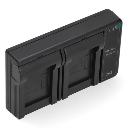 Εικόνα της Φορτιστής WS Xtreme Power για Samsung SLB-10A / SLB-11A 2 Θέσεων με USB-C 4.2V 0.7A