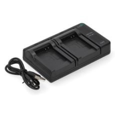 Εικόνα της Φορτιστής WS Xtreme Power για Samsung SLB-10A / SLB-11A 2 Θέσεων με USB-C 4.2V 0.7A