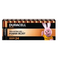 Εικόνα της Αλκαλικές Μπαταρίες AAA Duracell Plus Power Boost 100% Extra Life 1.5V 24τμχ