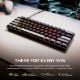 Εικόνα της Πληκτρολόγιο Corsair Clipper Pro Mini 60% Hall Effect RGB MGX Hyperdrive Core Switches Black (US) CH-979101J-NA