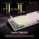 Εικόνα της Πληκτρολόγιο Corsair Clipper Pro Mini 60% Hall Effect RGB MGX Hyperdrive Core Switches White (US) CH-979111J-NA