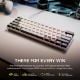 Εικόνα της Πληκτρολόγιο Corsair Clipper Pro Mini 60% Hall Effect RGB MGX Hyperdrive Core Switches White (US) CH-979111J-NA