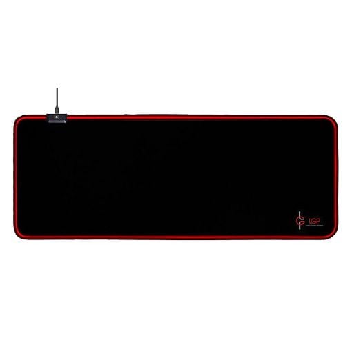 Εικόνα της Mouse Pad LGP Υφασμάτινο Gaming RGB 300x800mm Black LGP022056
