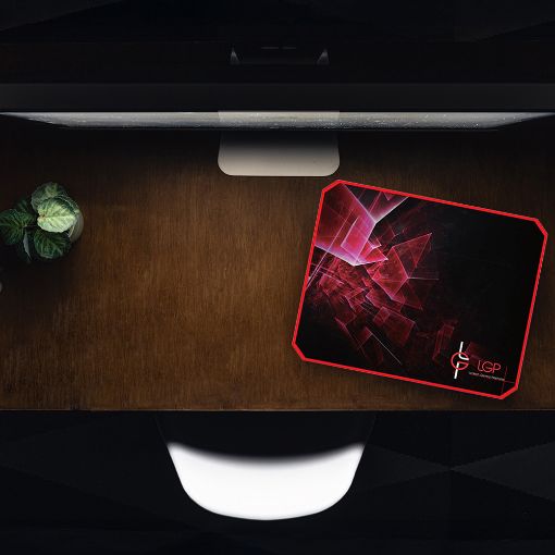 Εικόνα της Mouse Pad LGP Υφασμάτινο Gaming 200x250mm Black LGP022063