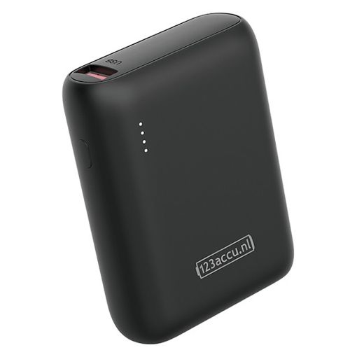 Εικόνα της Power Bank 123accu 10000mAh USB-C & USB-A PD/QC3 20W Black