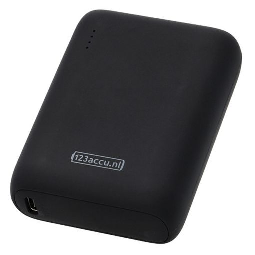 Εικόνα της Power Bank 123accu 10000mAh USB-C & USB-A PD/QC3 20W Black