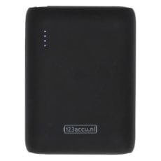 Εικόνα της Power Bank 123accu 10000mAh USB-C & USB-A PD/QC3 20W Black