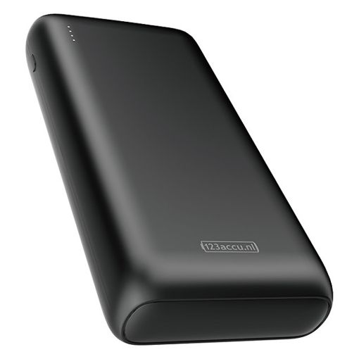 Εικόνα της Power Bank 123accu 20000mAh USB-C & USB-A PD/QC3 20W Black