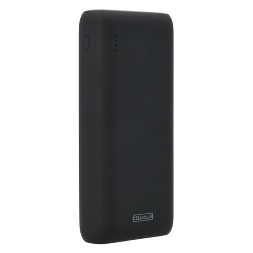 Εικόνα της Power Bank 123accu 20000mAh USB-C & USB-A PD/QC3 20W Black