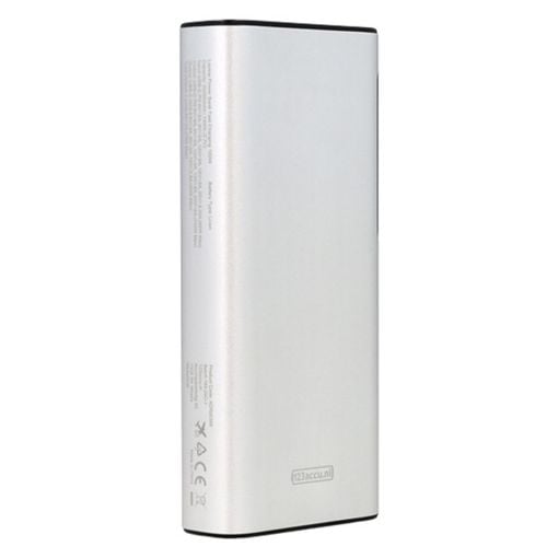 Εικόνα της Power Bank 123accu 20000mAh USB-C & USB-A PD/QC3 100W Silver