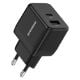 Εικόνα της Φορτιστής Riversong PowerKub G20 Pro USB-A & USB-C GaN 20W Black AD117
