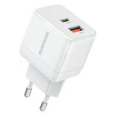 Εικόνα της Φορτιστής Riversong PowerKub G20 Pro USB-A & USB-C GaN 20W White AD117W
