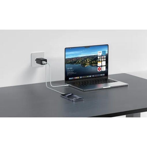 Εικόνα της Φορτιστής Riversong PowerKub G45 Pro USB-A & USB-C GaN 45W Black AD120