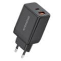 Εικόνα της Φορτιστής Riversong PowerKub G45 Pro USB-A & USB-C GaN 45W Black AD120