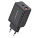 Εικόνα της Φορτιστής Riversong PowerKub G45 Pro USB-A & USB-C GaN 45W Black AD120
