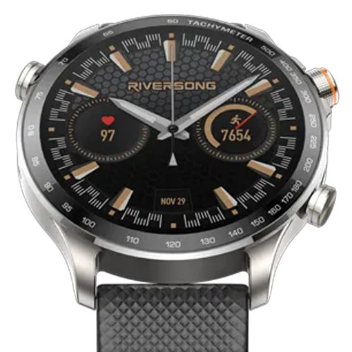 Εικόνα της Smartwatch Riversong Motive 10 GT Black SW1001B