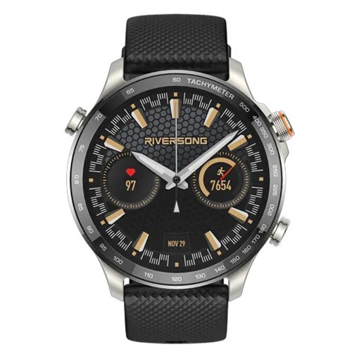 Εικόνα της Smartwatch Riversong Motive 10 GT Black SW1001B
