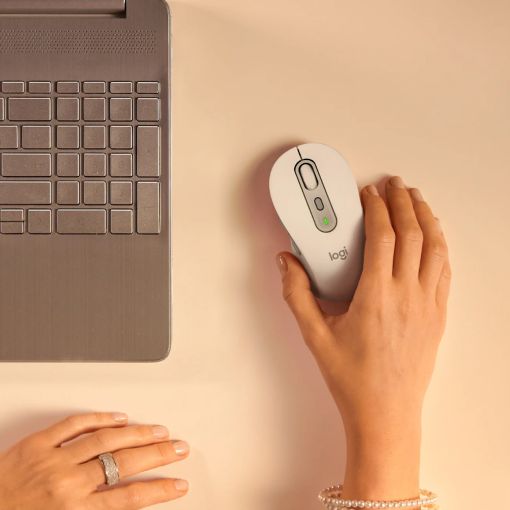 Εικόνα της Ποντίκι Logitech Signature M650 L for Business Wireless Off-White 910-006349
