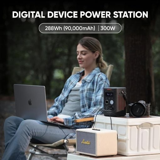 Εικόνα της Portable Power Station Jackery Explorer 300D + SolarSaga 40W Air