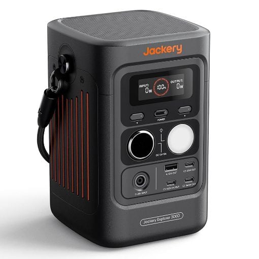 Εικόνα της Portable Power Station Jackery Explorer 300D + SolarSaga 40W Air