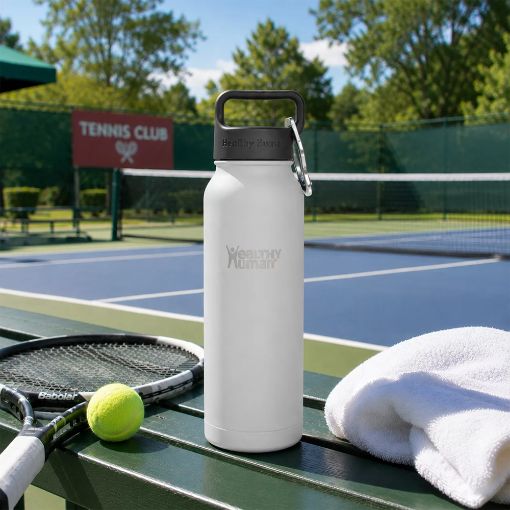 Εικόνα της Μπουκάλι Θερμός Healthy Human 621ml Pure White